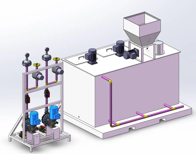 Swimming Pool Filter Equipment Water Chemical Dosing System