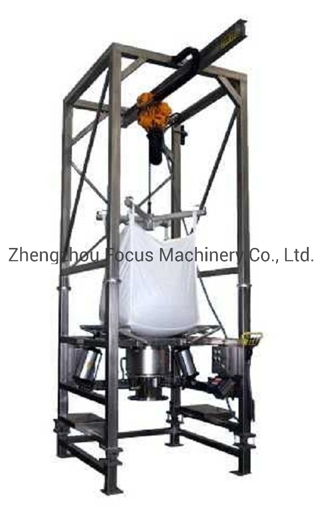 1 Ton, 2 Ton Jb Bag Unpack Machine and Pneumatic Cement Pump to Silo