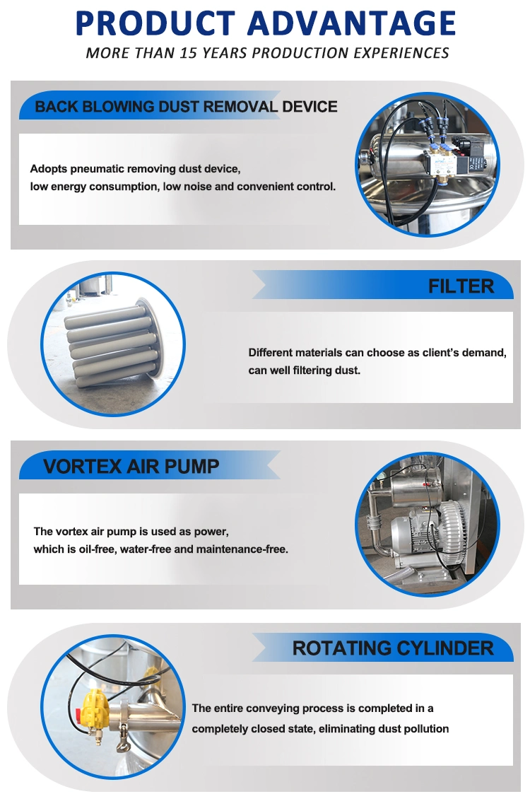 High-Density Bulk Materials Pneumatic Powder Tube Transport Ash Conveying Conveyor System