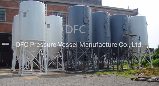 石灰サイロセメント貯蔵 ASME 飼料粉砕原末